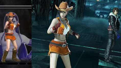 DFFNT mod FFVII Remake Cowgirl Tifa outfit (Credit:Monkeygigabuster) : r/dissidia