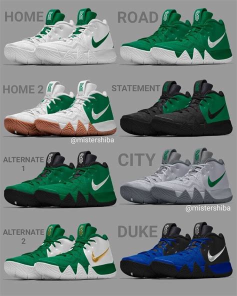 Kyrie Irving pack (NIKEiD) #kyrie4 #nikeid #todayskicks #kotd #mynikeids #custom… | Zapatillas ...