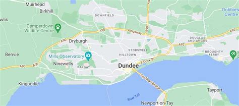 Map Of Dundee Scotland - Yoshi Katheryn