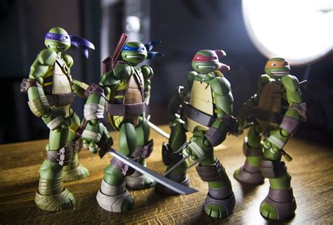 Custom Teenage Mutant Ninja Turtles Figure Set (TMNT 2012, 55% OFF