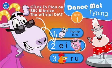 Dance Mat Typing Level 1 Stage 2 – EI