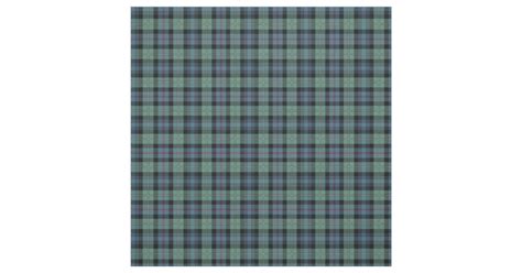 Clan Mackenzie Ancient Tartan Fabric | Zazzle