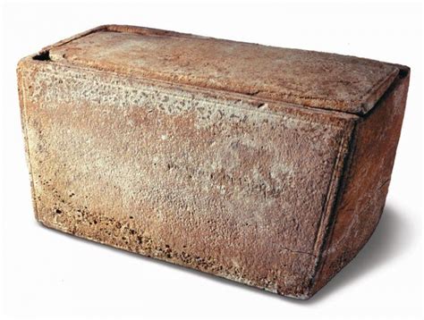 An ossuary, a burial box for bones. | Archaeological discoveries, Archaeological finds, Ancient ...