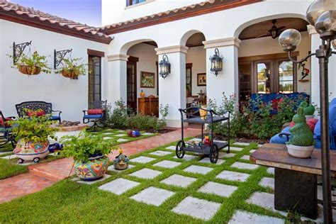 Spanish Style House Plans With Courtyard - Home Garden Ideas