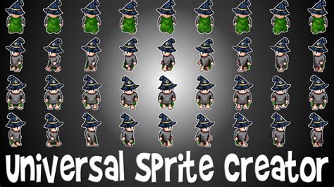 Universal Sprite Creator -- Free & Shockingly Powerful Spritesheet Tool ...