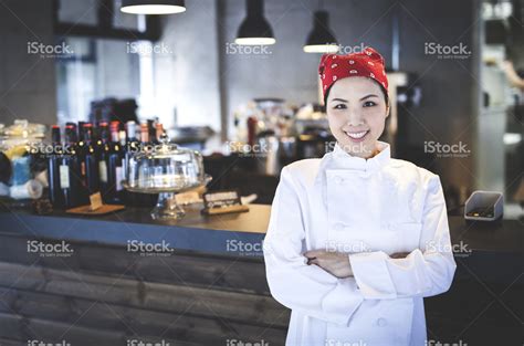 stock-photo-74724223-female-chief-chef-in-a-restaurant - Penbay Estate ...