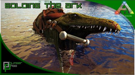 Soloing the Ark S4E59 - MOSA TAMING TRAP?! SOLO MOSA TAME! - YouTube