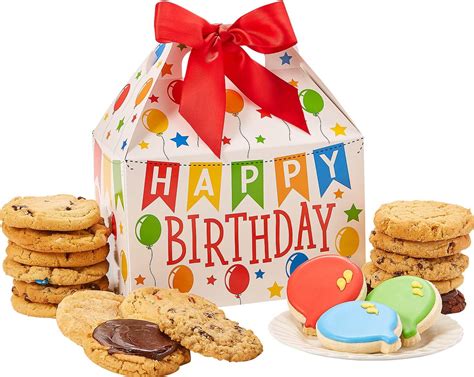 Birthday Banner Cookie Tote - Cookie Bouquets