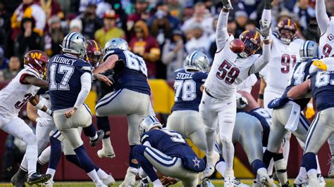 Cowboys' Brandon Aubrey has his field goal streak snapped | wfaa.com