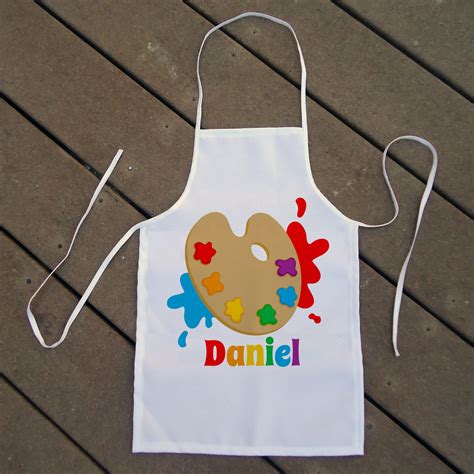 Personalized Kids' Apron Kids' Art Apron for Boys or