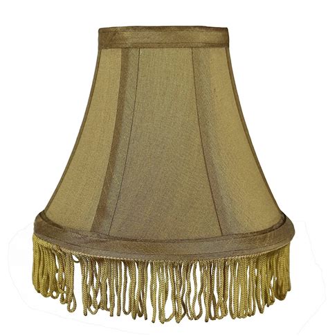 Silk 6-inch Bell with Fringe Chandelier Lamp Shade - 5 Colors – urbanest