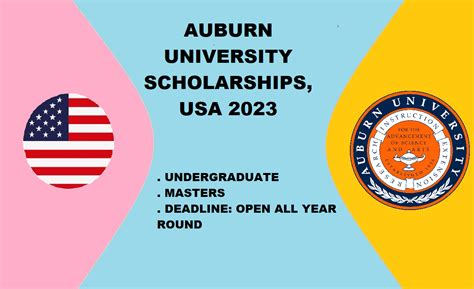 Auburn University Scholarships, USA 2023 - Study in America