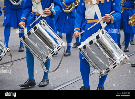 Swiss National Day parade on August 1 Stock Photo - Alamy