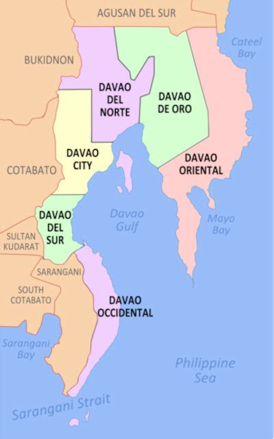 Province of Davao was divided into 3 provinces May 8, 1967