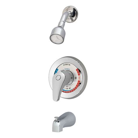 Symmons Temptrol II Pressure Balance Tub and Shower Faucet Trim Kit with Lever Handle | Wayfair