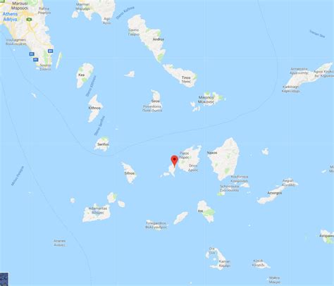 Antiparos Map - Antiparos.com