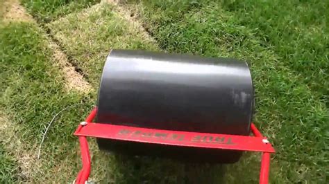 How To Use A Lawn Roller After Laying Sod - YouTube