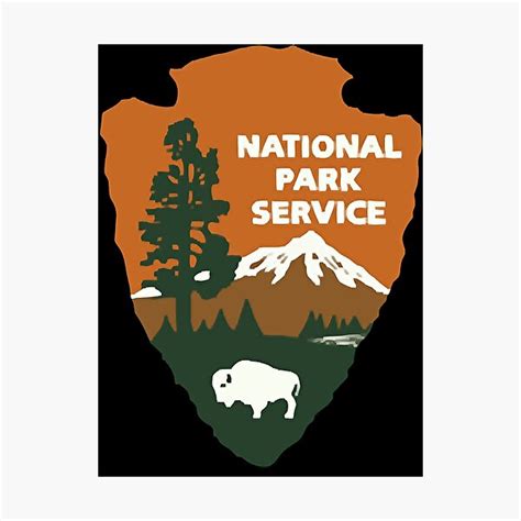 "National Park Service Logo Digital Art" Photographic Print for Sale by Thomaslass | Redbubble