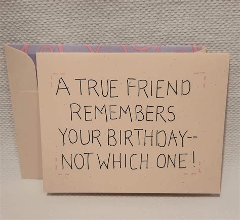 True Friend Birthday Card Best Friend Birthday Card Friendship Birthday ...