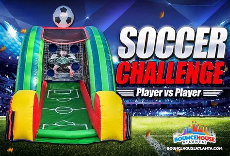 Soccer Challenge - Josh's Inflatable Rentals and More Lawrenceville GA