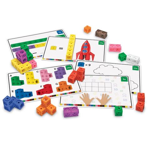 MathLink Cubes Early Math Activity Set - Kiedler