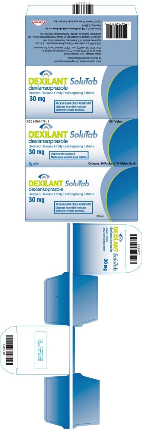 Dexilant - FDA prescribing information, side effects and uses