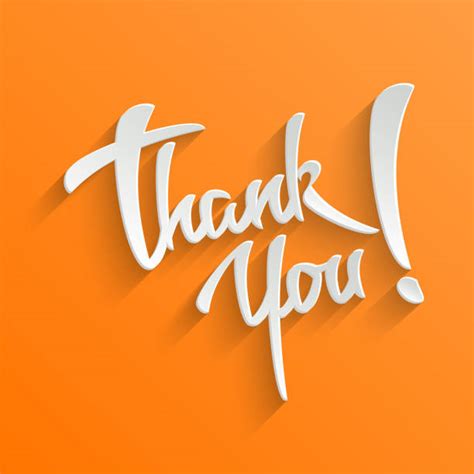 Thank You Clip Art, Vector Images & Illustrations - iStock