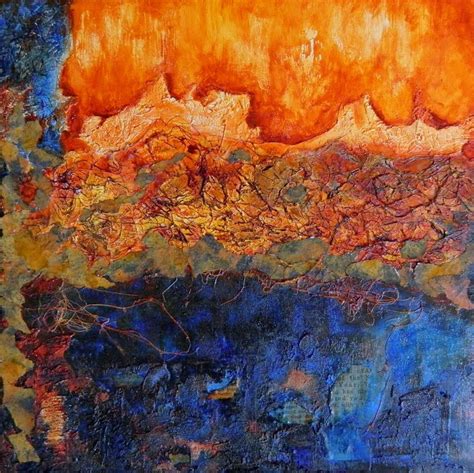 Contemporary Artists of Colorado: “Fire on the Mountain”, Original ...