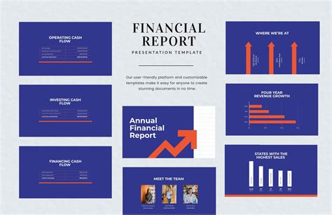 Financial Report Presentation Template in Apple Keynote, PowerPoint, PDF, Google Slides ...