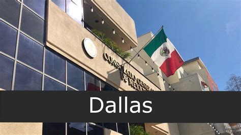 Consulado de México en Dallas - Sucursales