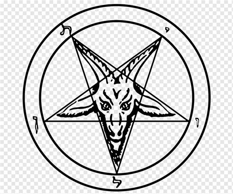 Kirche von Satan Lucifer Sigill von Baphomet, Satan, anton lavey, baphomet, schwarz png | PNGWing