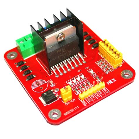 L298 L298N Dual Bridge DC Stepper Motor Driver Shield Module Expansion Controller Board for ...