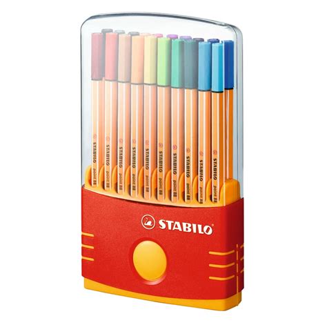 STABILO Pen 88 Marker Set, Color Parade, 20-Colors - Walmart.com - Walmart.com