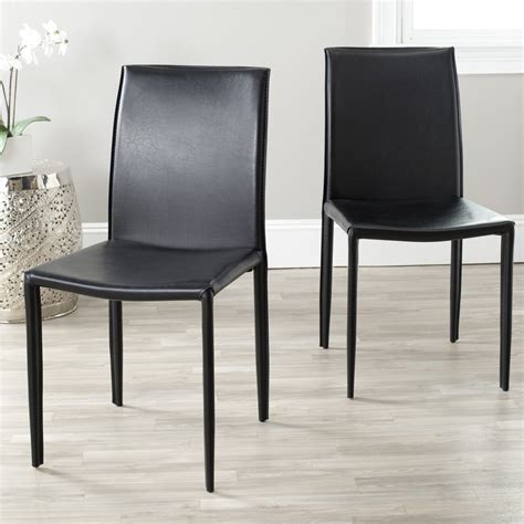 Black Leather Dining Chairs – All Chairs