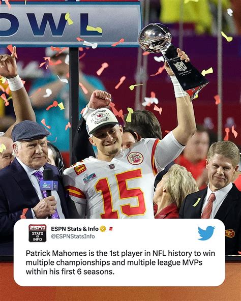 ESPN on Twitter: "More history for Patrick Mahomes 👏 https://t.co ...