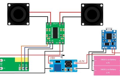 Bluetooth Amplifier Circuit Diagram