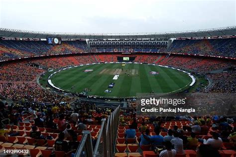 A general view of the stadium is seen before the 2023 IPL Final match... News Photo - Getty Images