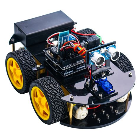 24in1 Elegoo UNO Smart Robot Car Kit with Rechargeable Batteries - Robu.in | Indian Online Store ...