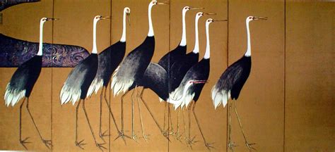 korin – Cranes | Kerrisdale Gallery