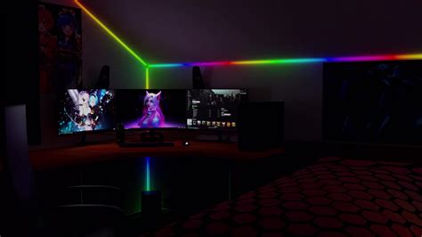 Rgb Gaming Room V1 Live Wallpaper | 1920x1080