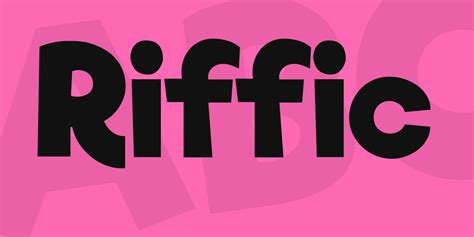 Riffic Font - Befonts.com