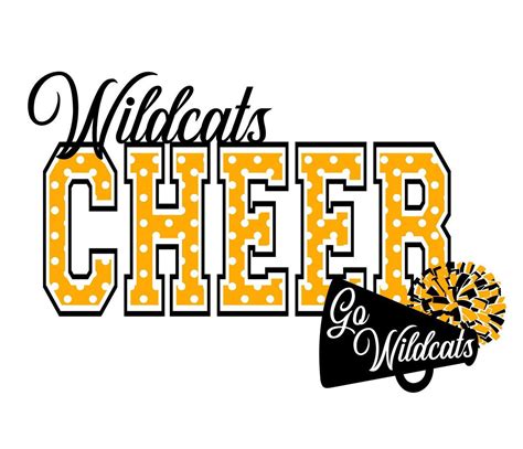 Wildcats Cheer SVG - Etsy | Cheer shirts, Cheer posters, Cheer mom