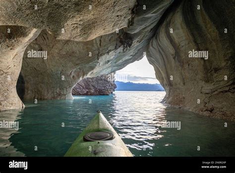 Kayak tour at the famous marble caves Catedral de Marmol, Capilla de ...