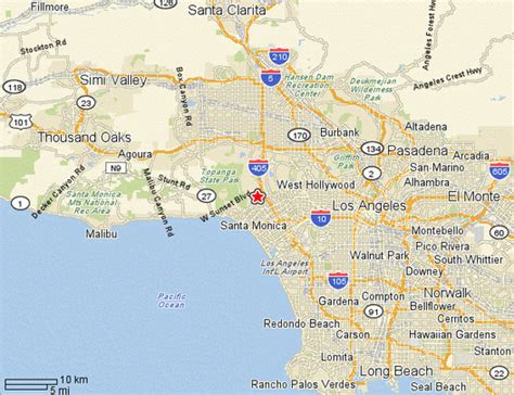 World Travel Express: Quick look , Los Angeles geography for Travelling!