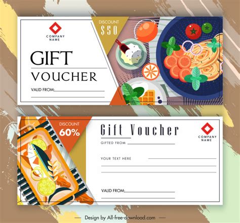 Free Lunch Voucher Template - PRINTABLE TEMPLATES