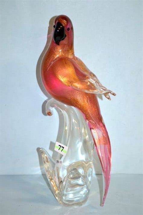 Murano Parrot Sticker - Vibrant and Colorful! - Venetian / Murano - Glass