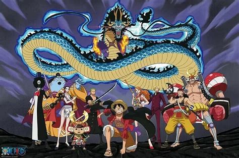 Poster One Piece - The Crew vs Kaido | Wall Art | 3+1 FREE | Europosters