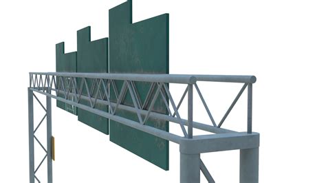 Highway Sign 07 - 3D Model by frezzy