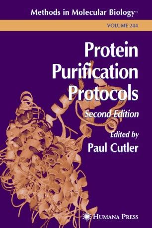 Protein Purification Protocols | SpringerLink