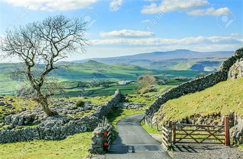 Beautiful Yorkshire Dales Landscape Stunning Scenery England.. Stock ... | England tourism ...